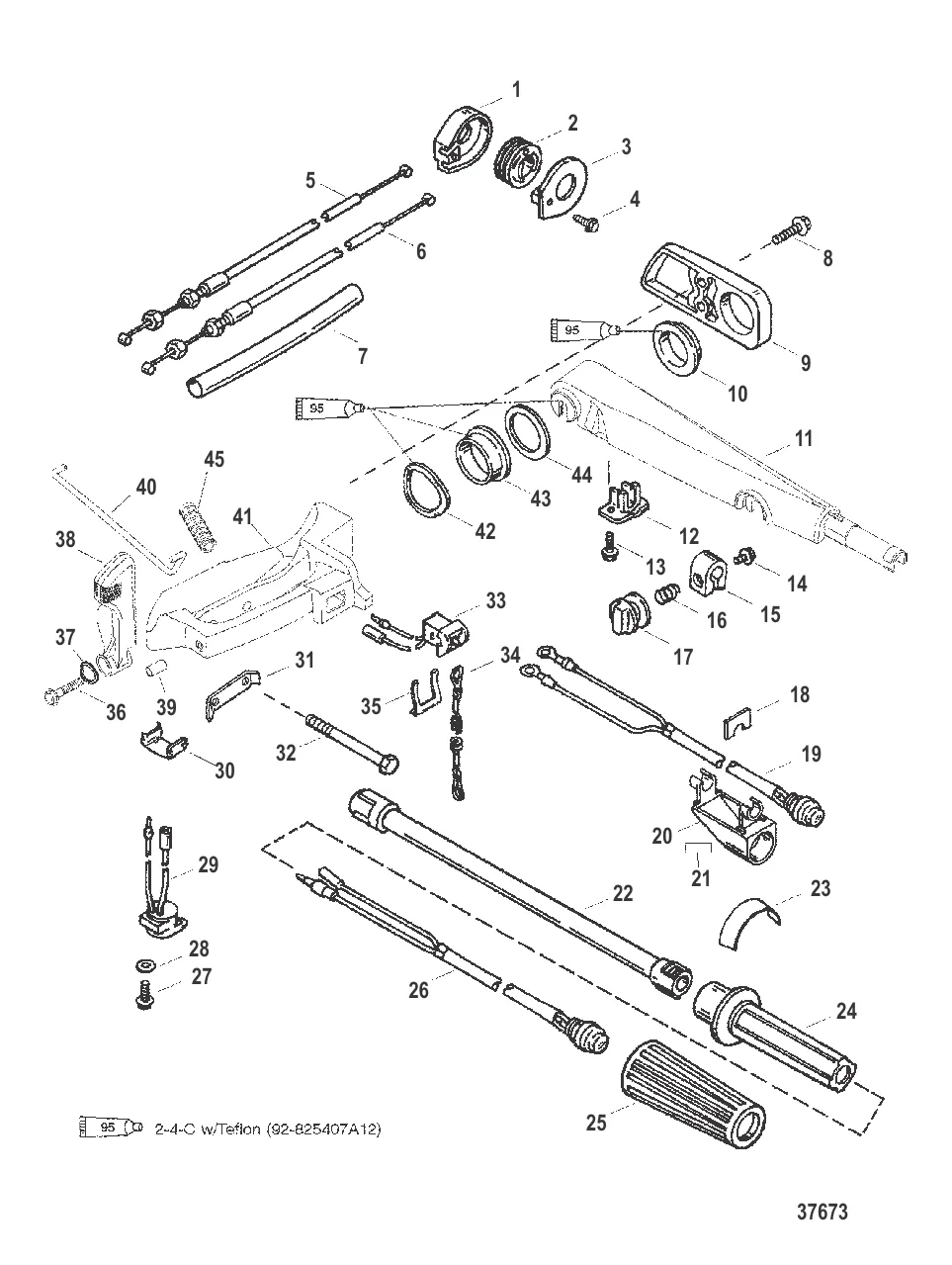 TILLER HANDLE