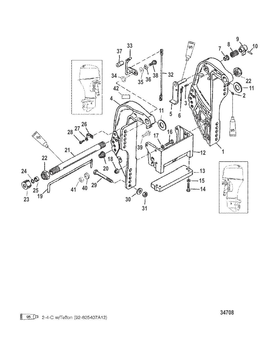 Transom Bracket