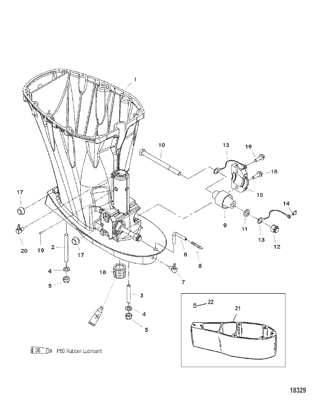 Driveshaft Housing