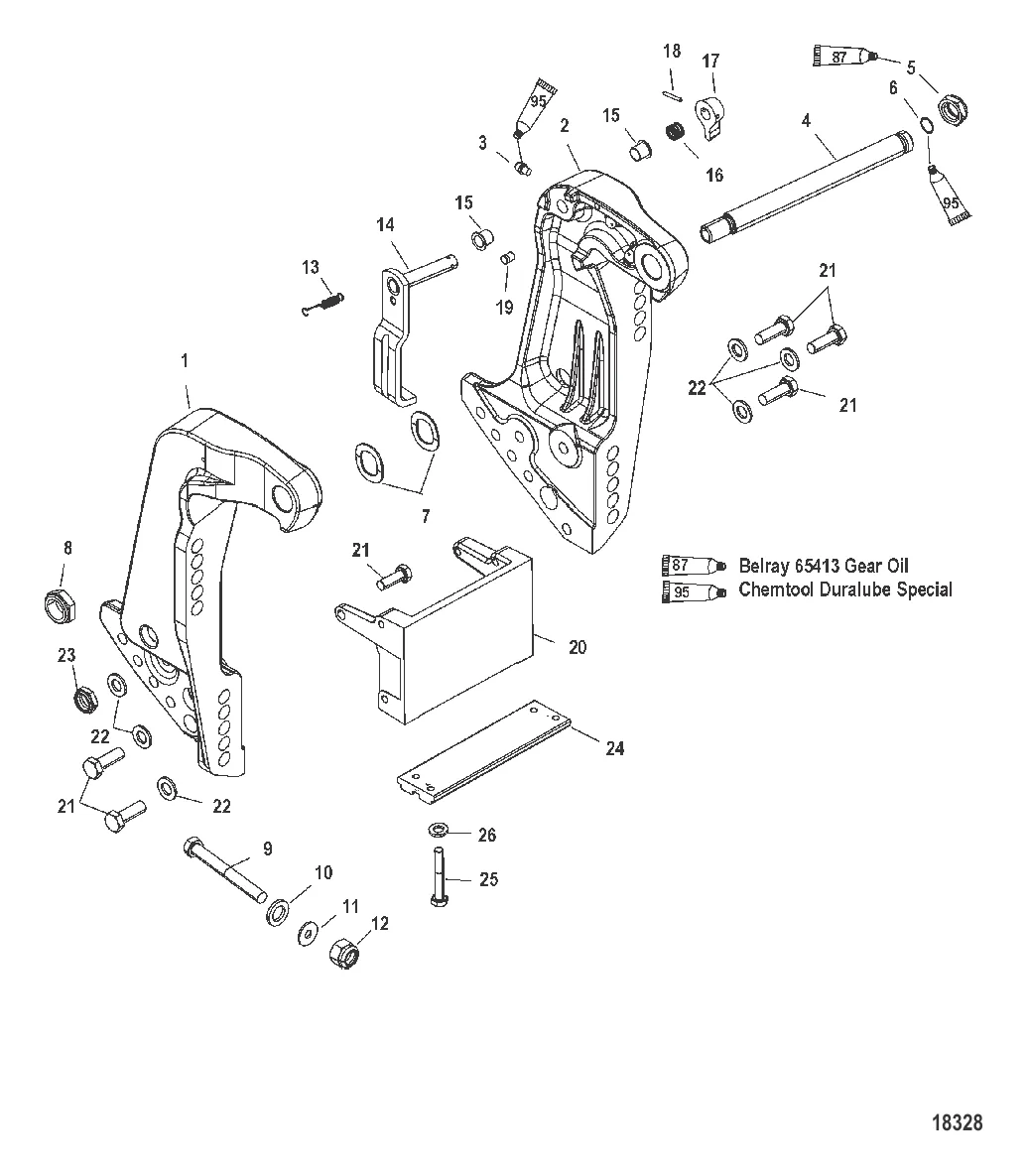 Transom Bracket