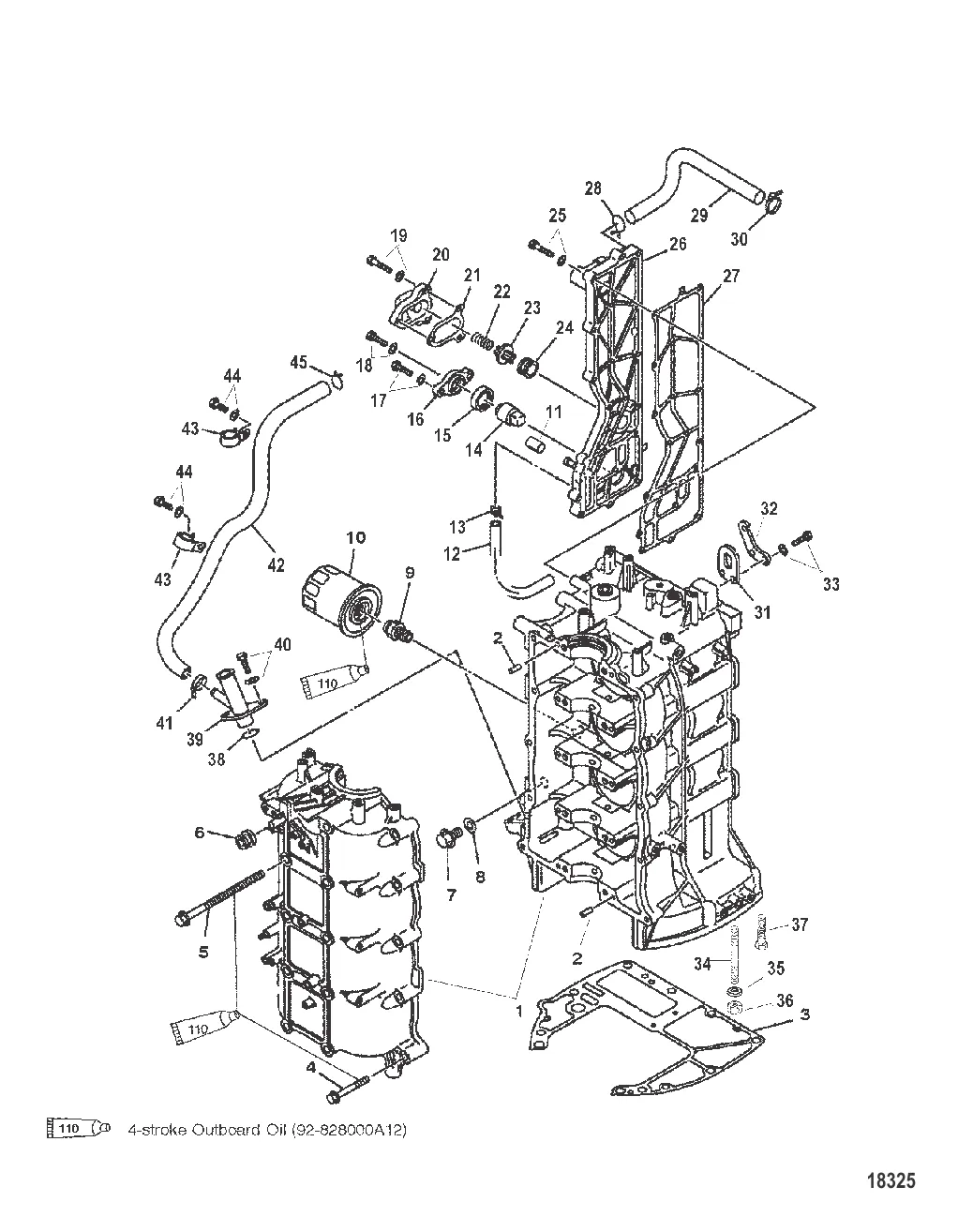 Cylinder Block and Crankcase