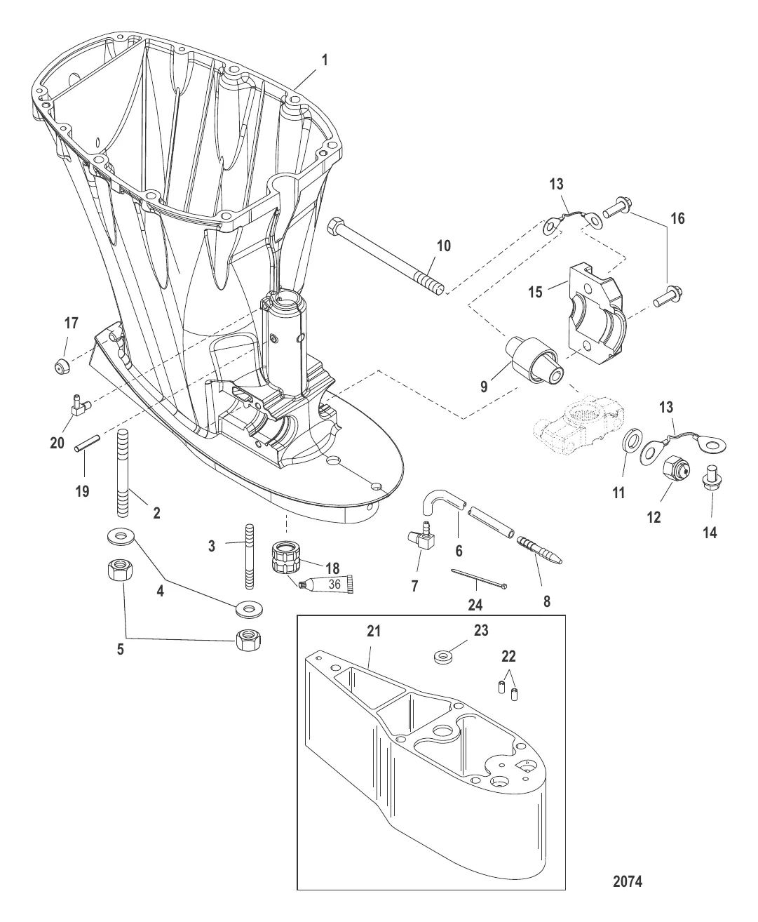 Driveshaft Housing