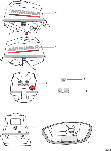 Accessories Decal Mariner