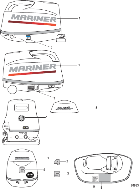 Accessories Decal Mariner