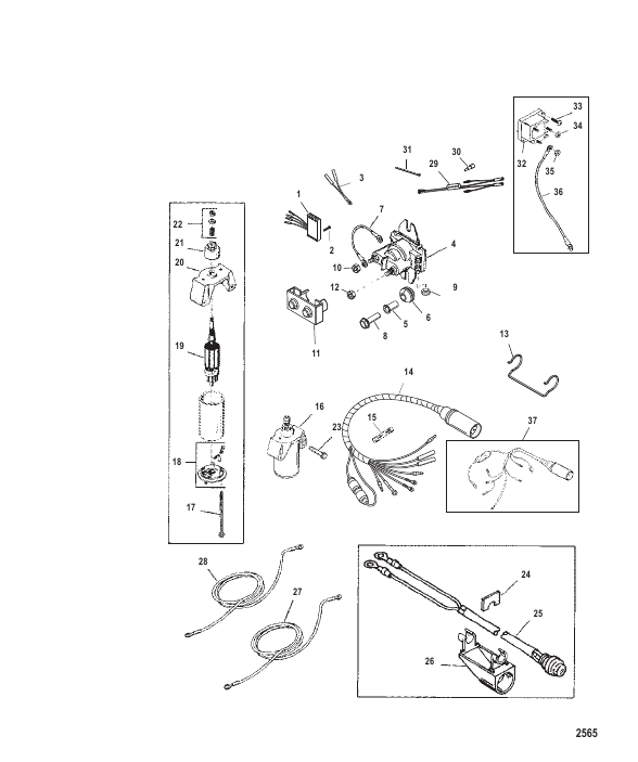 Electric Start Components