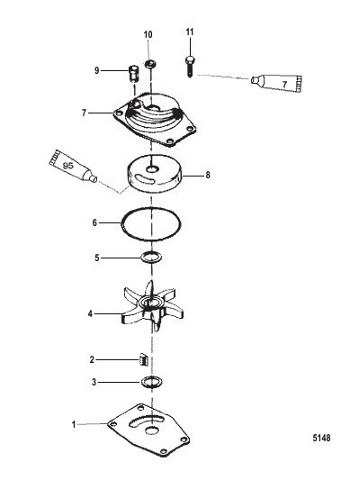 Jet Water Pump Components