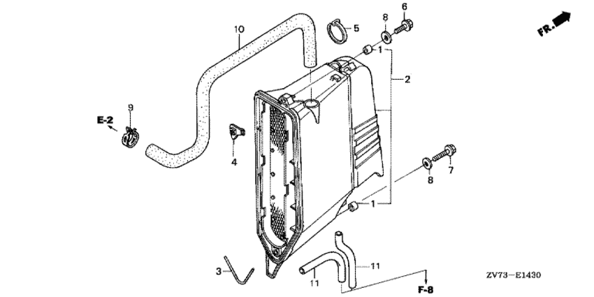 Крышка глушителя