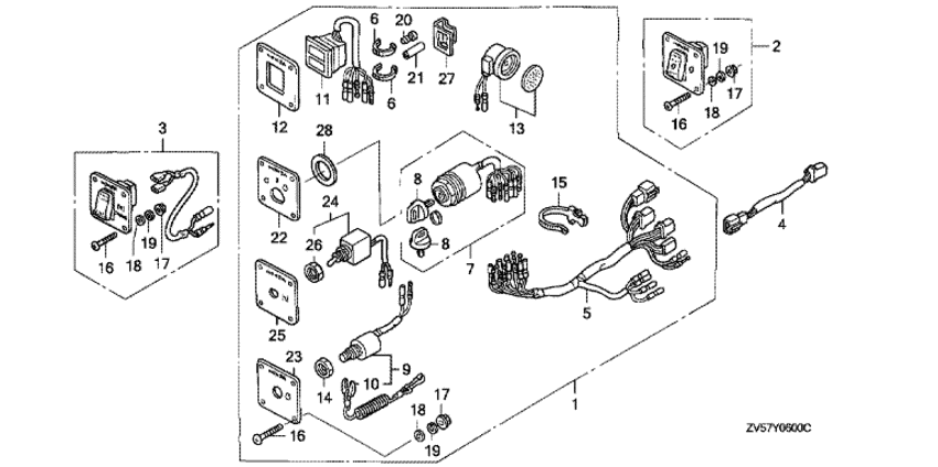 Управление panel/light switch комплект