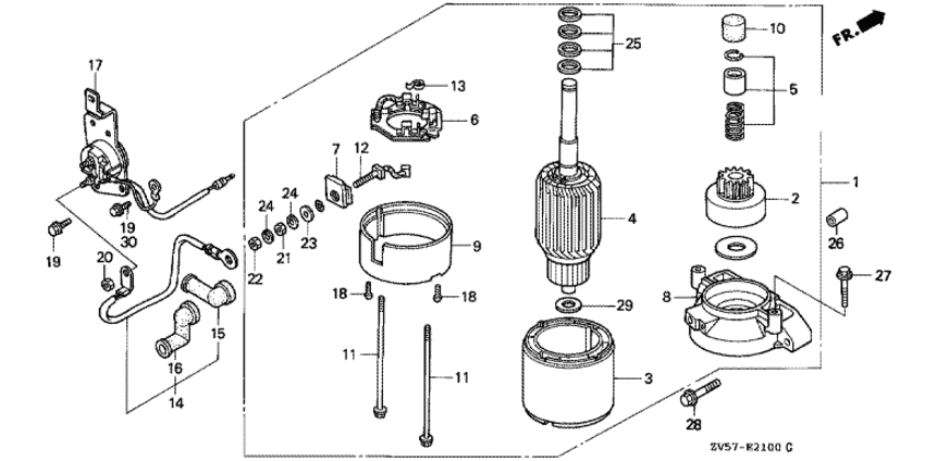 Стартер электрический