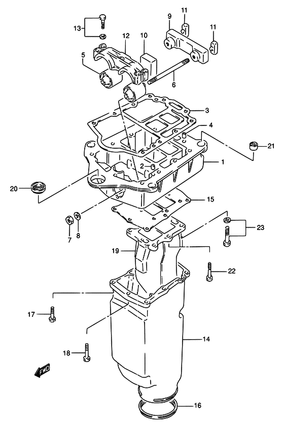 Кронштейн двигателя