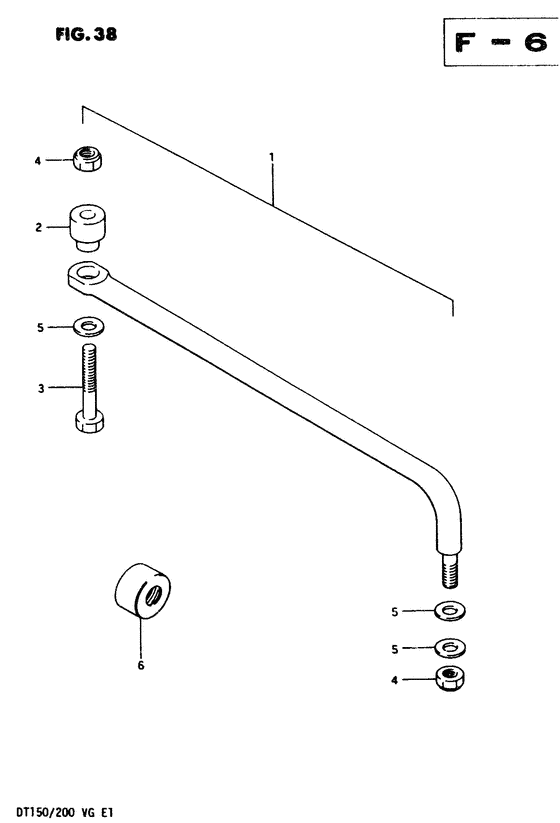 Tie rod тяга spindle zincated yello (опция;)