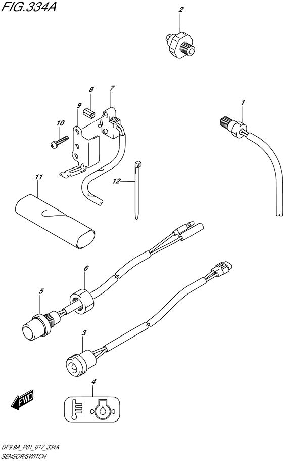 Sensor/switch ((DF8A P01))