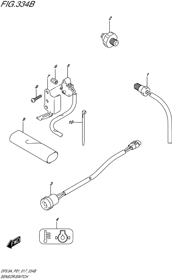 Sensor/switch ((DF8AR P01))