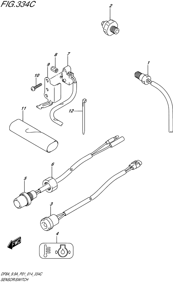 Sensor/switch ((DF9.9A P01))