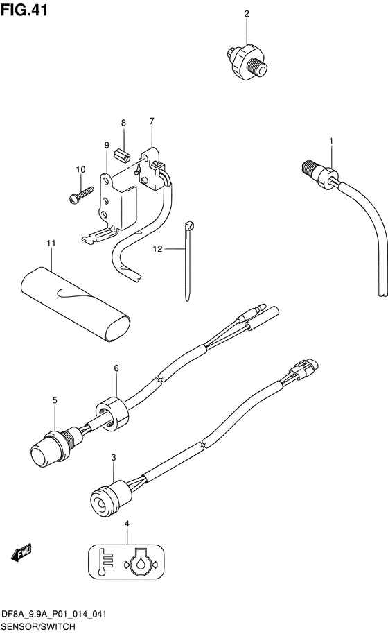 Sensor/switch ((DF8A P01))
