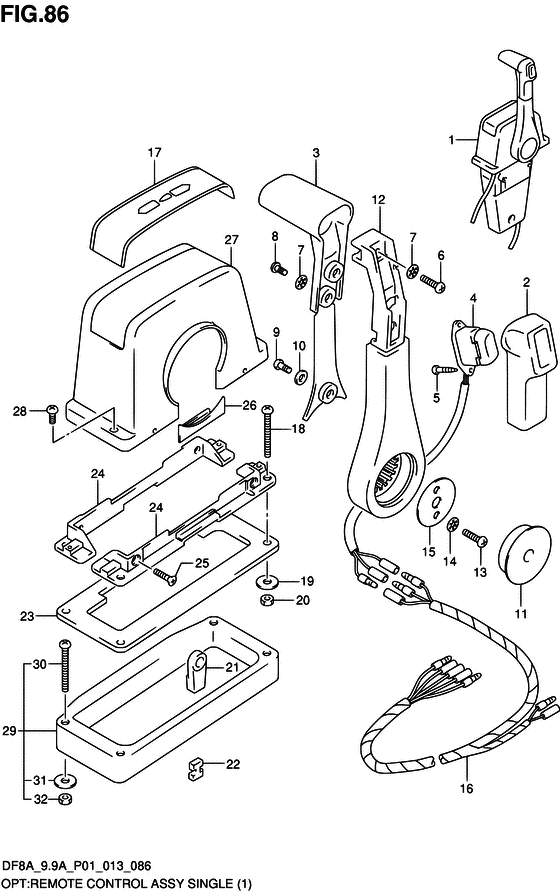 "опция: узел дистанционного управления