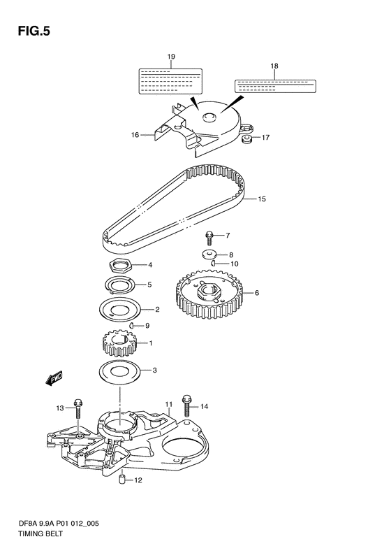 Belt timing (Df8ar p01)