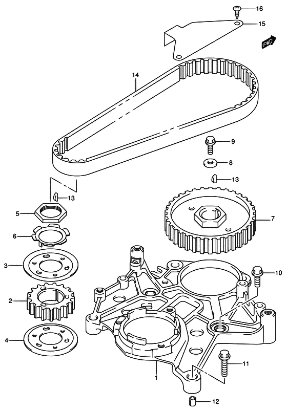 Belt timing ((модель:05~))