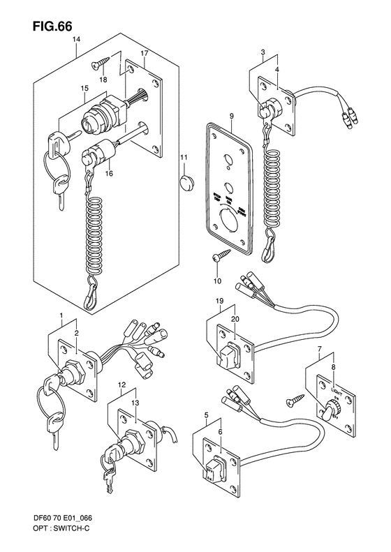Switch volt change (опция; модель: 98~04)