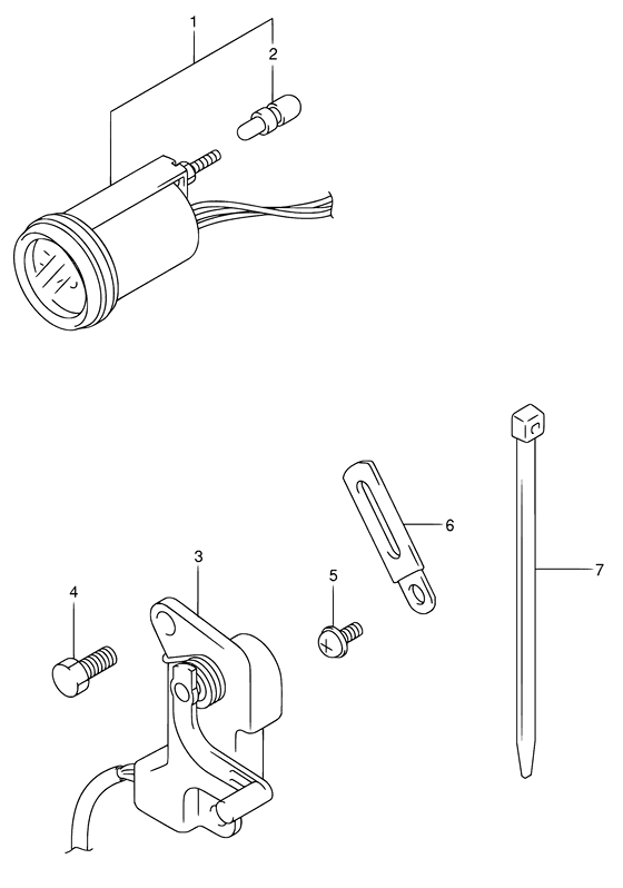 Датчик гидроподъема