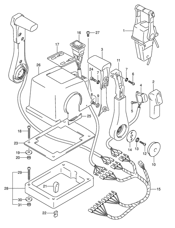 Top mount dual (опция; 1)(модель: 05~09)