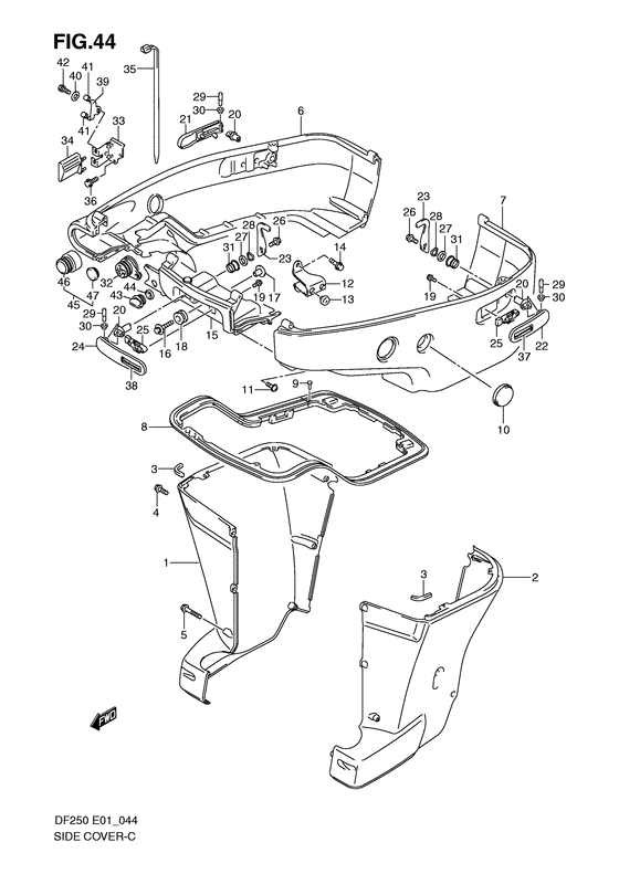 Боковая крышка