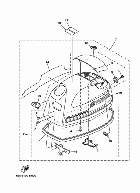 Top cowling