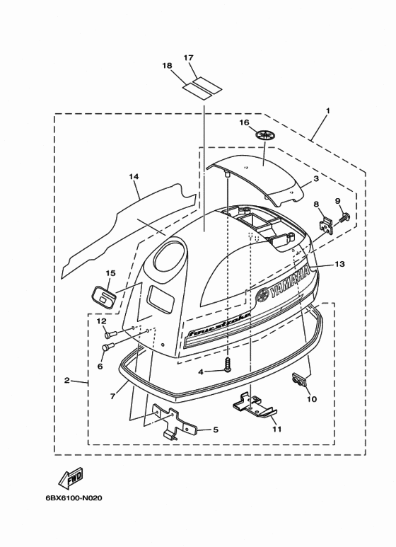 Top cowling