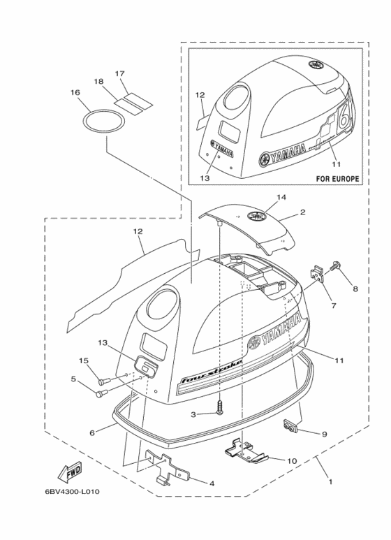 Top cowling