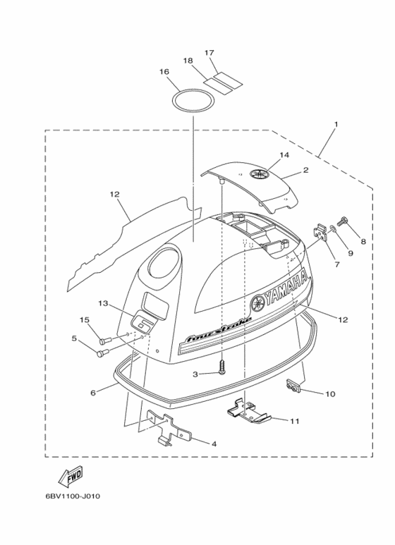 Top cowling