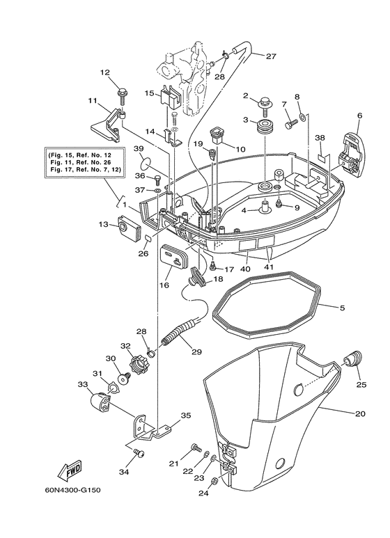 Bottom cowling