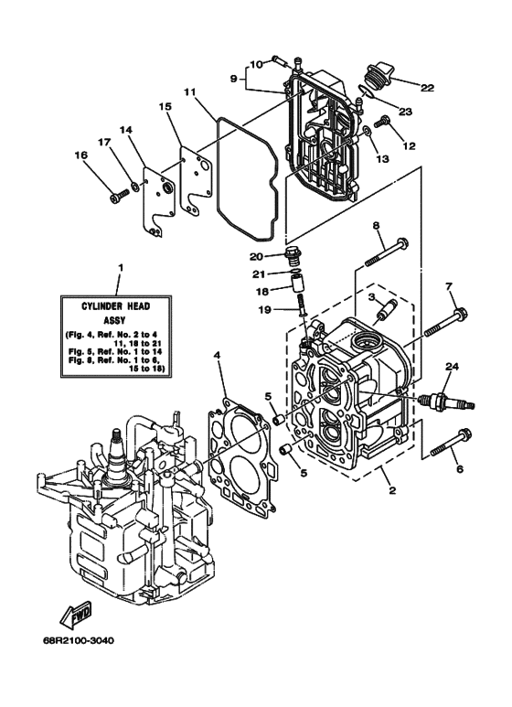 Цилиндр и картер 2