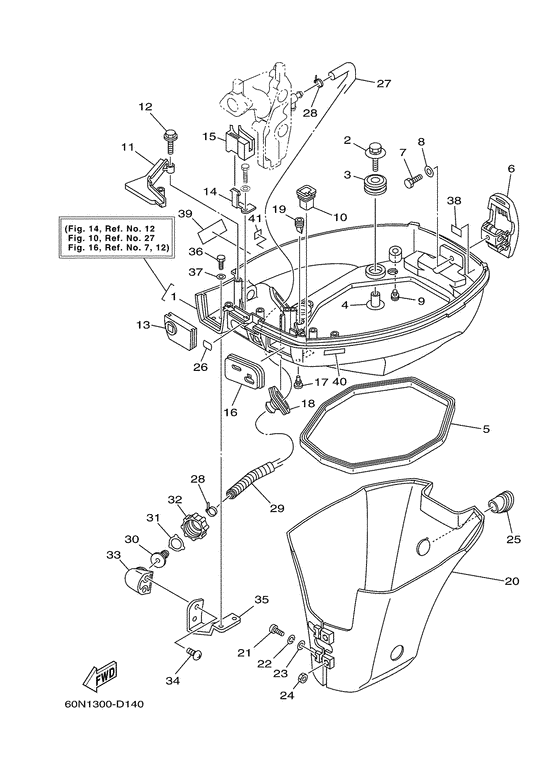 Bottom cowling