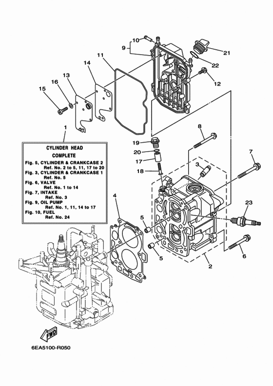 Цилиндр и картер 2