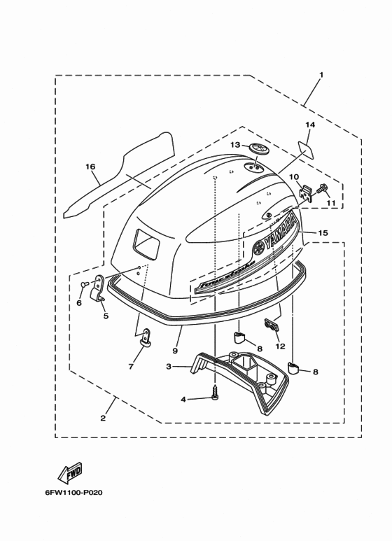 Top cowling