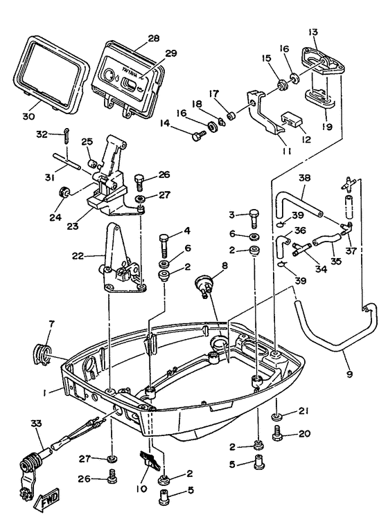 Bottom cowling