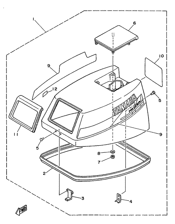 Top cowling