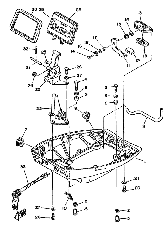 Bottom cowling