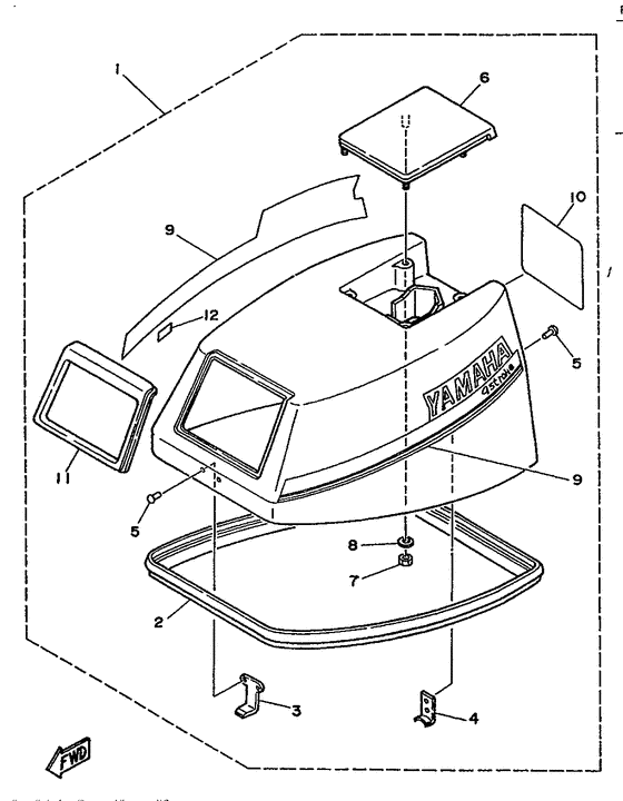 Top cowling