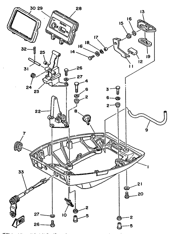 Bottom cowling