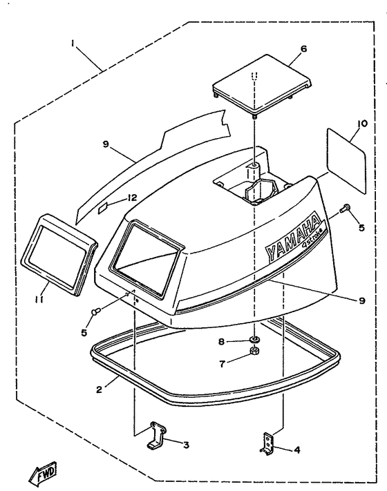 Top cowling