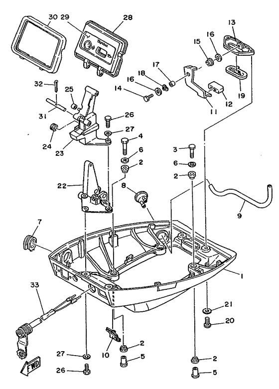 Bottom cowling