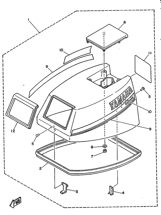 Top cowling