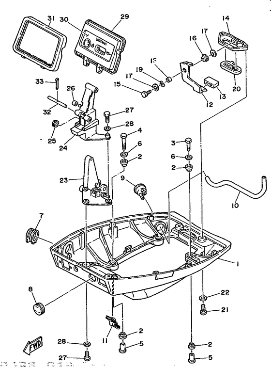 Bottom cowling