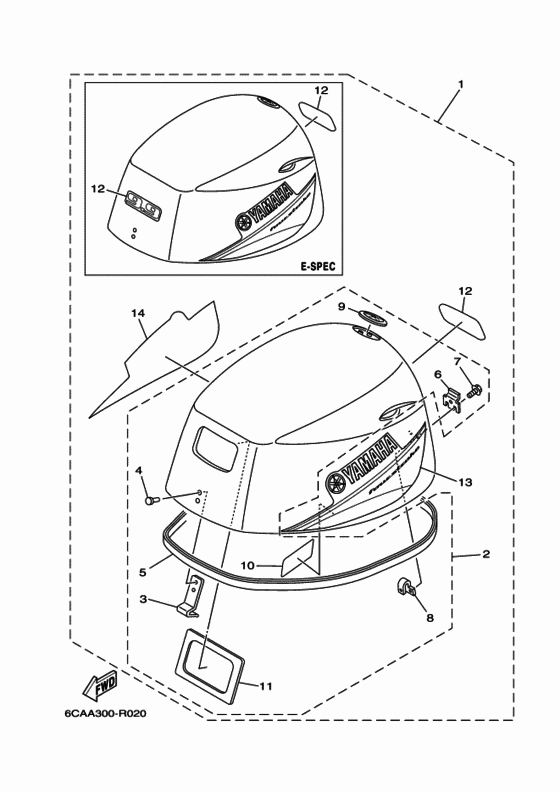 Top cowling