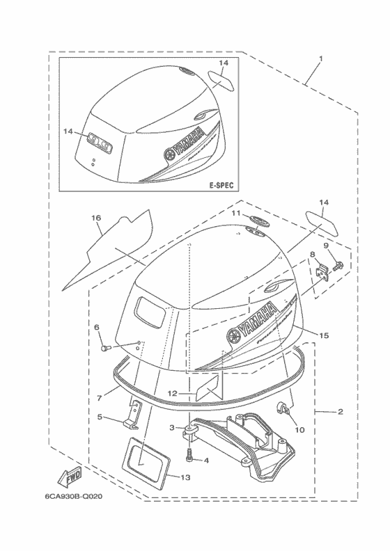 Top cowling