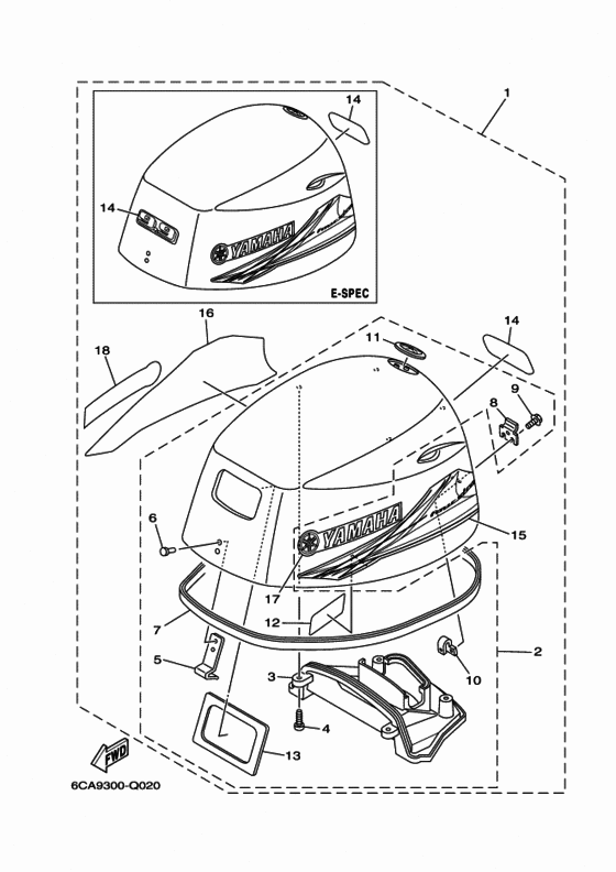 Top cowling