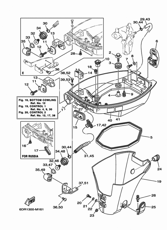 Bottom cowling
