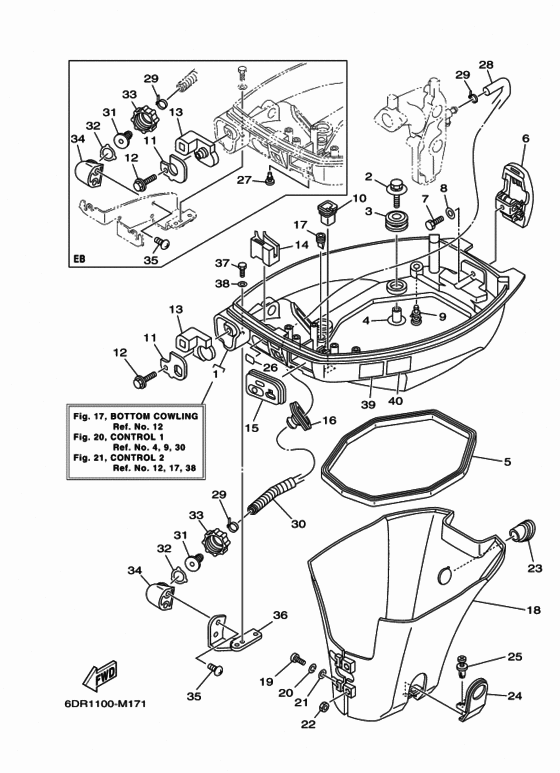 Bottom cowling