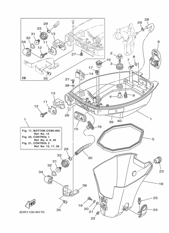 Bottom cowling